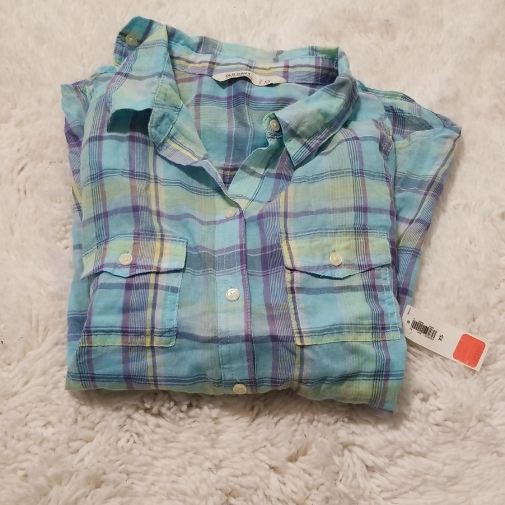 Old Navy plaid